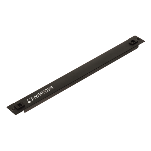 19" metal blank panel, toolless